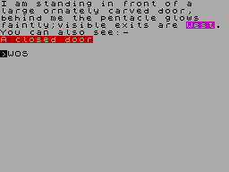 Screen from The Pentacle