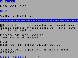 Screen from La Perla