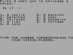 Screen from Personality Analysis