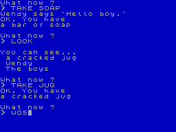 Screen from Peter Pan