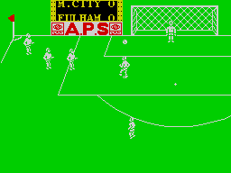Screen from Peter Shilton's Handball Maradona