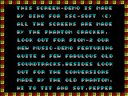 Screen from Phantom - The Demo