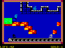 Screen from Phantomasa in the Land of the Grunge Wizards
