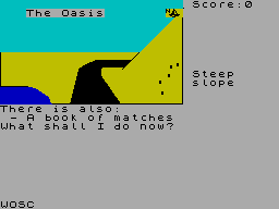 Screen from The Pharaoh's Tomb