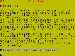 Screen from Physics - Practice & Tests O Level