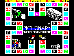 Screen from Pictionary
