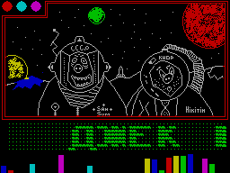 Screen from Pigs in Space