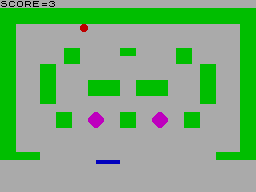 Screen from Pinball