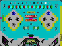 Screen from Pinball