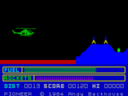 Screen from Pioneer