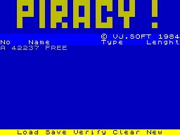 Screen from Piracy Copy
