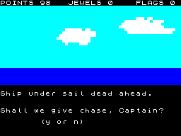 Screen from Pirate