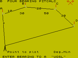 Screen from Pitcalc
