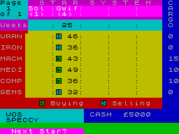 Screen from Planetfall