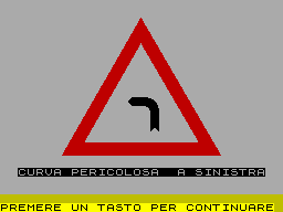 Screen from Play'N Learn Codice della Strada