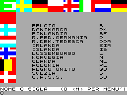 Screen from Play'N Learn Esercitazioni di Geografia