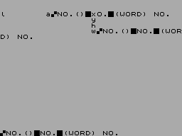 Screen from Plot / BASIC Variables List