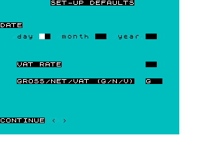 Screen from Plus 80 VAT Manager