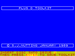 Screen from Plus D Hacker