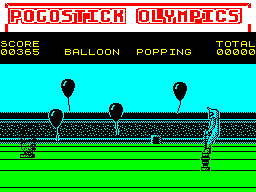Screen from Pogostick Olympics