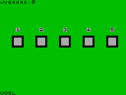 Screen from Poker de Dados