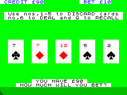 Screen from Poker [1]
