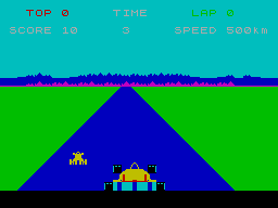 Screen from Pole Position