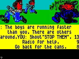 Screen from Police Patrol II