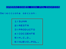 Screen from Polinomios I
