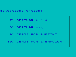 Screen from Polinomios II
