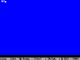 Screen from Polski Edytor Tekstu