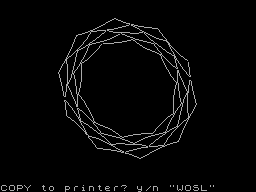 Screen from Polygons