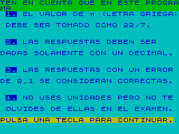 Screen from Porcentajes y Proporciones