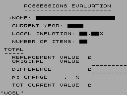 Screen from Possessions Evaluation
