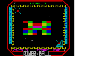 Screen from Power Ball