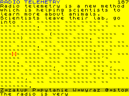 Screen from Praca z Tekstem 1