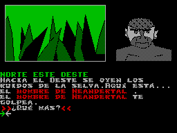 Screen from La Prehistoria