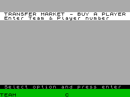 Screen from Premier League