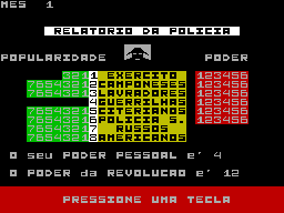 Screen from Presidente