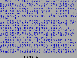 Screen from Prestel 4: Newsflash