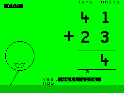 Screen from Primary Arithmetic