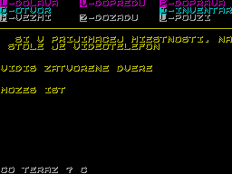 Screen from Pripad II