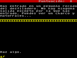Screen from El Prisma de Cristal