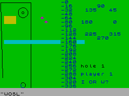 Screen from Pro Golf