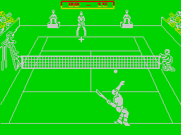 Screen from Pro Tennis Tour