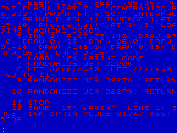 Screen from Proceeding Electronic System Printer Interface