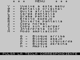 Screen from Procesador de Pantallas