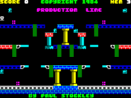 Screen from Production Line
