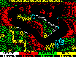 Screen from Professional BMX Simulator