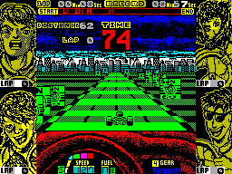 Screen from Professional Go-Kart Simulator